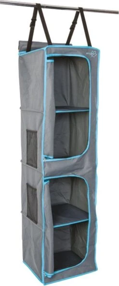 Bo-Camp - Tentorganizer - 4-vaks - 2 Deurtjes - 35x35x131 Cm - Grijs 15 Bo-Camp - Tentorganizer - 4-vaks - 2 Deurtjes - 35x35x131 Cm - Grijs -Campingaz winkel 502x1200