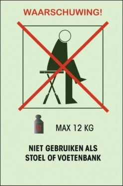 GENERIC Bijzettafel Adige Wit Kunststof 45x43x50cm -Campingaz winkel 795x1200