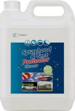 Ultramar - Sprayhood & Tent Protector 2,5L - Impregneermiddel Voor Bootkap, Tent, Cabriodak - Maakt Waterdicht En Geeft Extra Bescherming -Campingaz winkel 807x1200