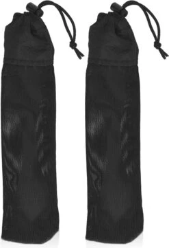 Navaris 2x Spork Titanium Campingbestek - Vork, Mes En Lepel In één - Bestek Voor Onderweg En Op Reis - Lichtgewicht - Inclusief Bewaarzakje -Campingaz winkel 820x1200 1