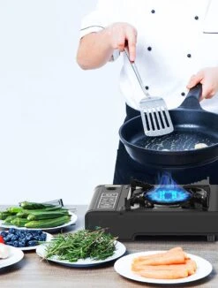 Camping Kooktoestel - Draagbaar Gasfornuis - Incl. 8x Gasflessen En Koffer -Campingaz winkel 908x1200 2