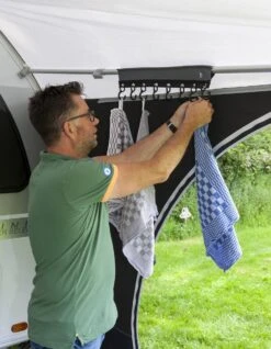 Bo-Camp - Tentkapstok - Luxe - Universeel - 8 Haaks - Grijs -Campingaz winkel 931x1200