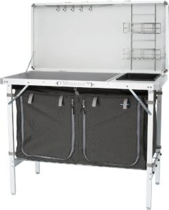Campart Campingkeuken KI-0757 – Complete Keuken En Campingkast – Opvouwbaar En Inclusief Draagtas - Grijs 21 Campart Campingkeuken KI-0757 – Complete Keuken En Campingkast – Opvouwbaar En Inclusief Draagtas - Grijs -Campingaz winkel 969x1200 2