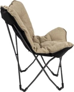 Bo-Camp - Urban Outdoor - Vlinderstoel - Grainger - M - Nika - Beige -Campingaz winkel 969x1200