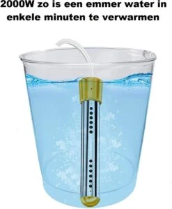 Dompelaar 2000W Incl. Thermometer & Staalspons - Reisdompelaar - Emmerdompelaar - Waterkoker - Camping - Kamperen - Outdoor -Campingaz winkel 992x1200 1